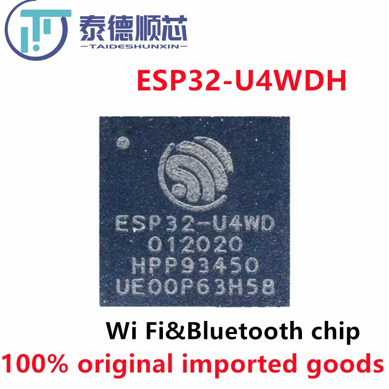 5 unids/lote ESP32-U4WDH tecnología LeXin Dual Core Wi Fi y Chip Bluetooth (ESP32 ECO V3) en stock