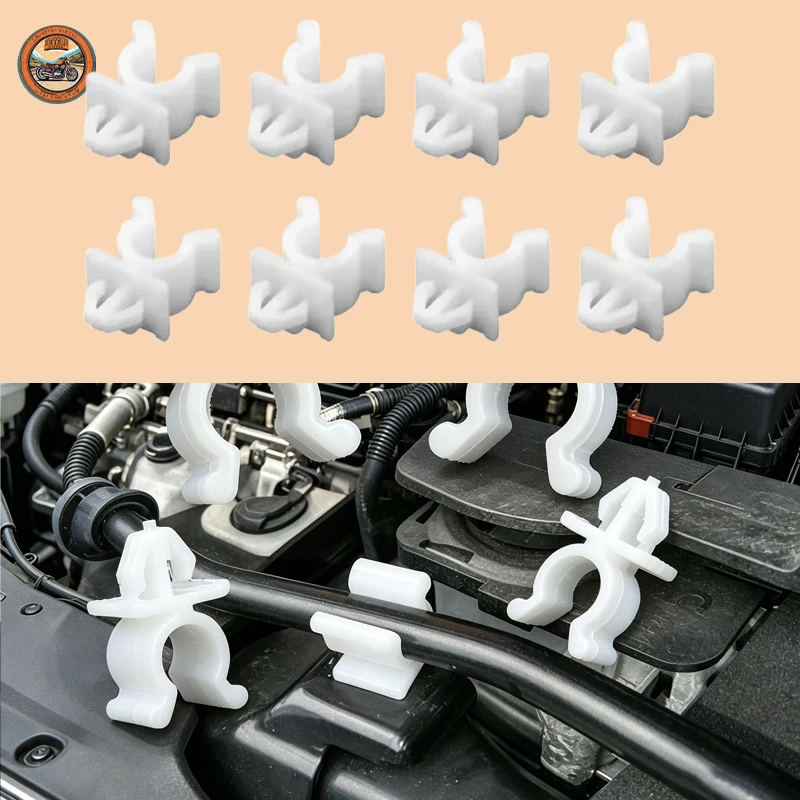 

20 шт. универсальных крепежных клипс-держателей для капота Kia, Hyundai, Nissan Pathfinder, Skyline, X-Trail T30, аксессуары