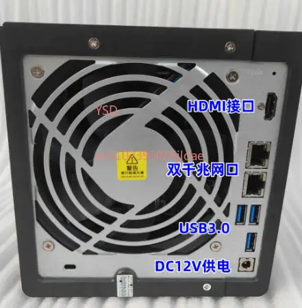 جهاز تخزين شبكة NAS 4-Bay مستعمل - محرك السحابة الشخصي والمؤسسات الخاصة