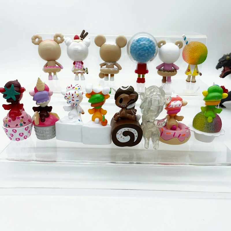 لعبة توكيدوكي للعرض، شخصية حلوى دونات عصرية، قطعة للجمع، بدون علبة، مناسبة للأعمار 6 سنوات فما فوق، متوفرة في المخزون #5