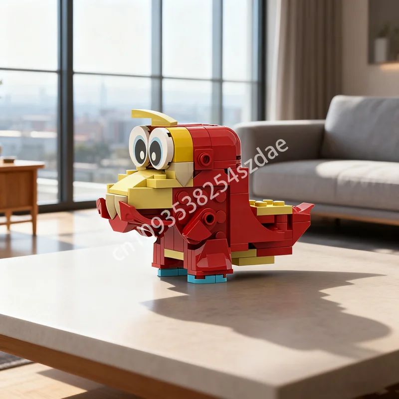 

85 шт. MOC Fuecoco Creator 3 1ed модель строительные блоки Рождественский подарок архитектура сборка DIY креативные игрушки идея кирпич дети