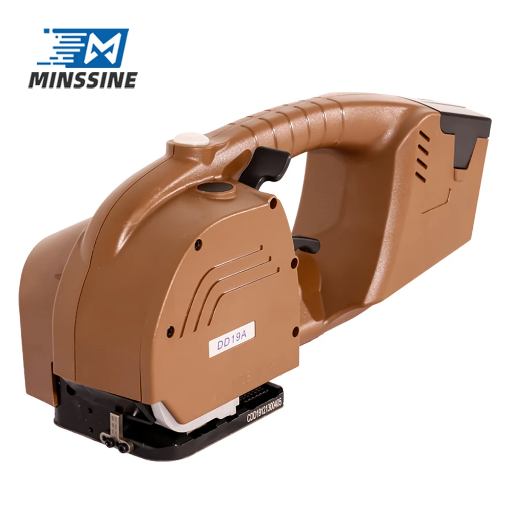 

Brushed Electric Motor Packing Tool Carton Semi-automatic Hot Melt Carbon Brush Motor Electric Battery Strapping Machine