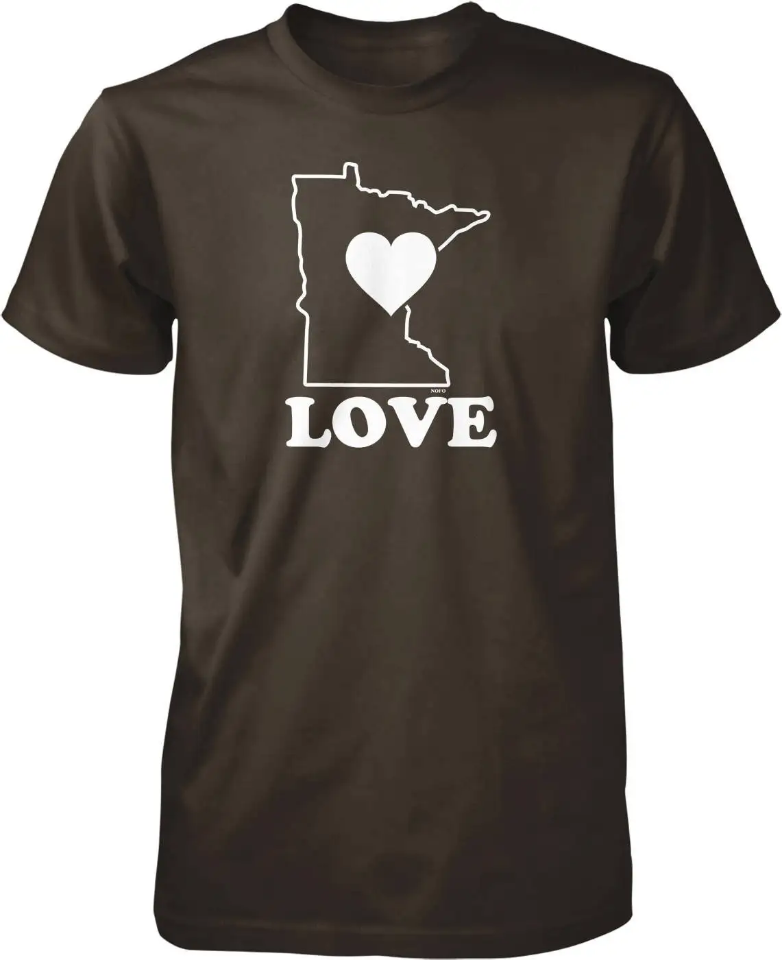 Love Minnesota Men's T shirt HOOD_01148