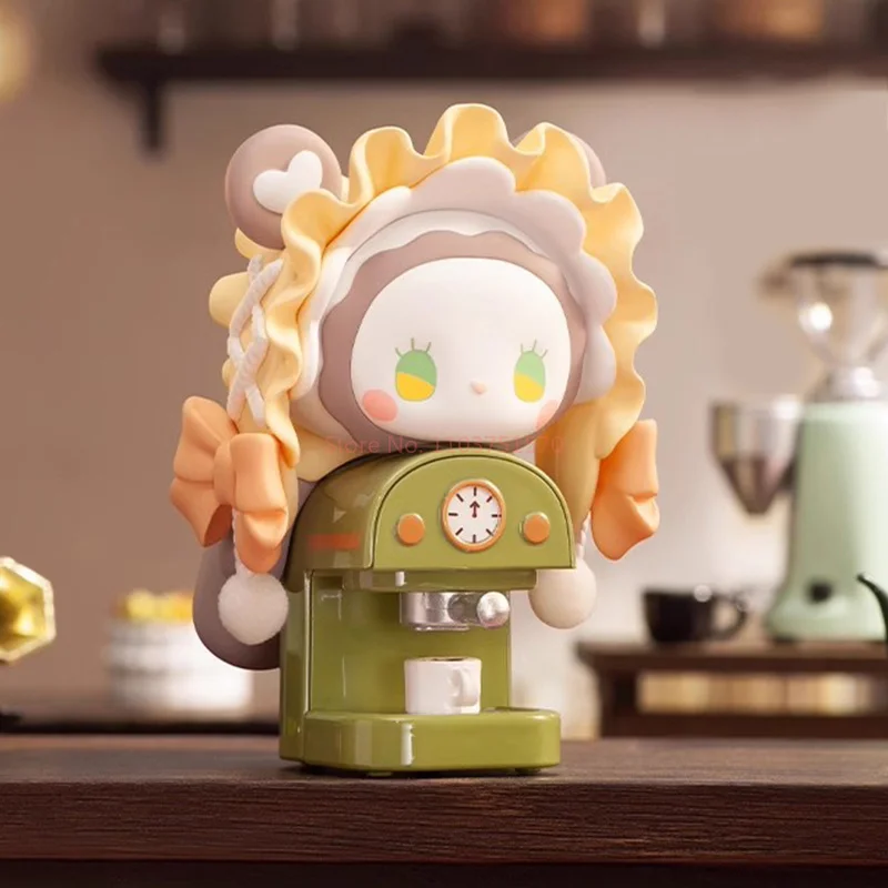 إيما سيكريت فورست كوفي شوب سلسلة صندوق أعمى مصمم Sweet Doll Gk حقيقية سطح المكتب الحلي قلادة هدية عيد