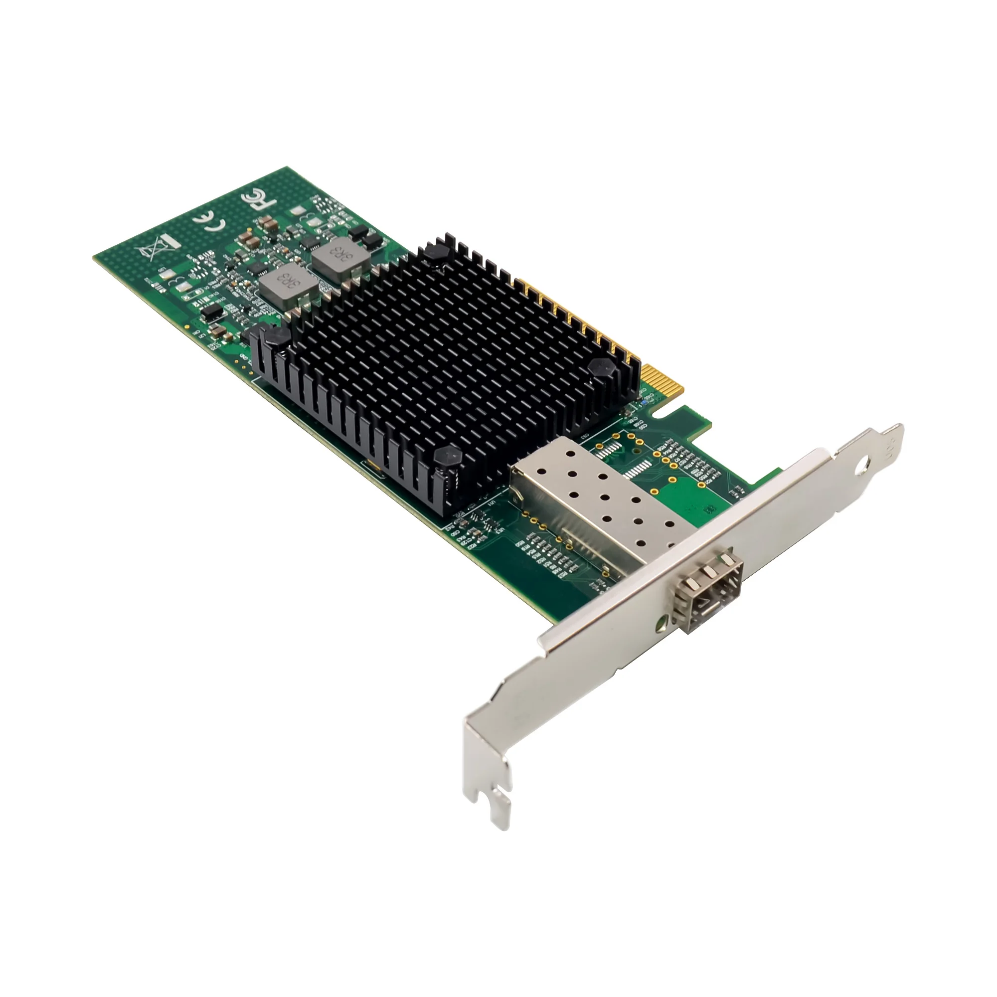 Interface de rede de servidor OEM SUNWEIT para Mellanox ST7306 PCIe X8 ConnectX-3 Single-10GbE SFP + Smart NIC Chip original