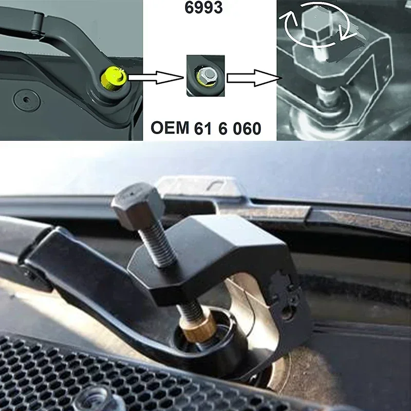 

Universal Wiper Arm Puller Disassembly for BMW Mercedes-Benz Audi Land Rover Removal Tool