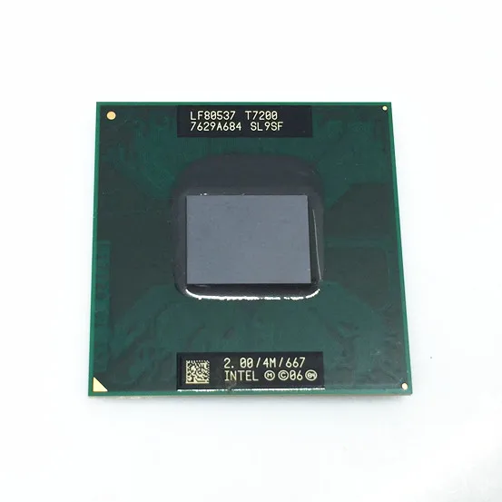 2 Duo T7200 T7300 T7400 T7500 T7600 T7700 T7800 T8100 T8300 Processor Notebook Laptop CPU