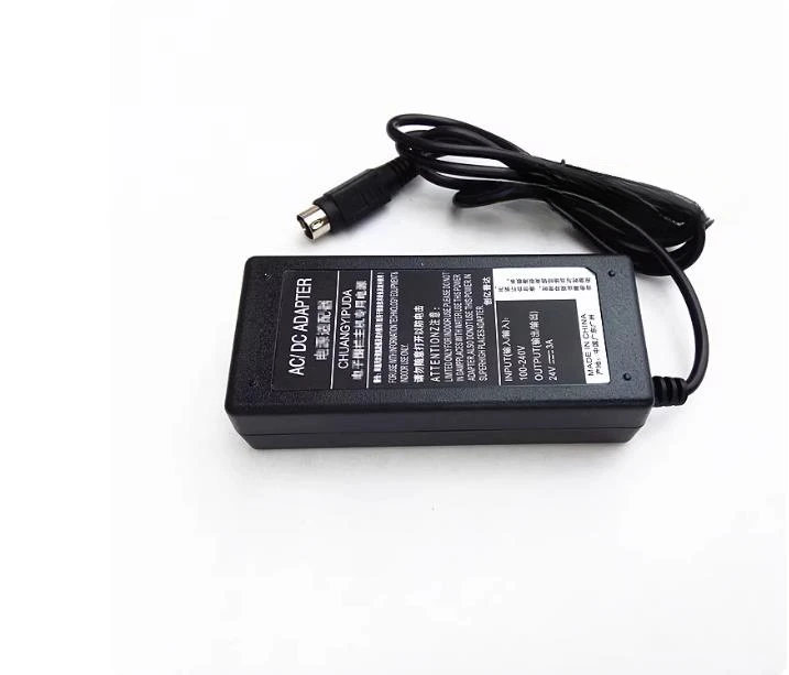 

For Jiabo GP-C80180II, C80250I, C80300I printer power adapter, 24V three-pin power cord