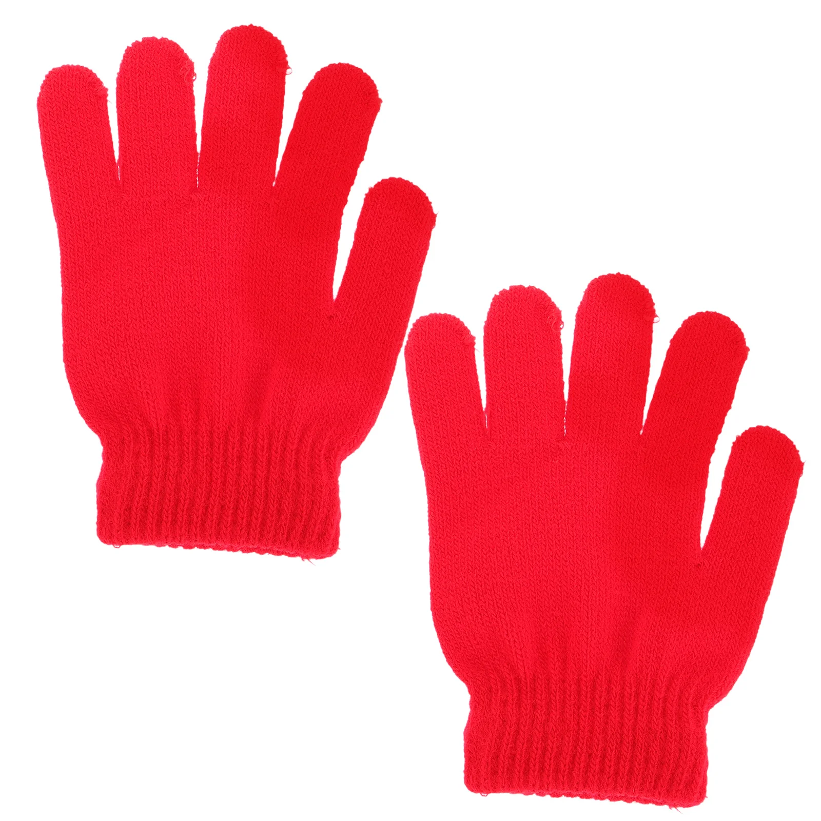 Guantes de Metal para niños y mujeres, manoplas pequeñas de algodón para niños, impermeables de invierno con cinco dedos