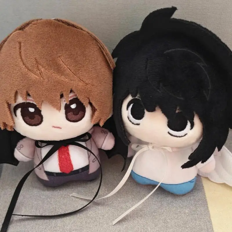 Japan Anime Death Note Yagami Light L lawliet Facial Embroidery Soft Plush Fill Doll Desktop Decoration Anime Enthusiast Collect