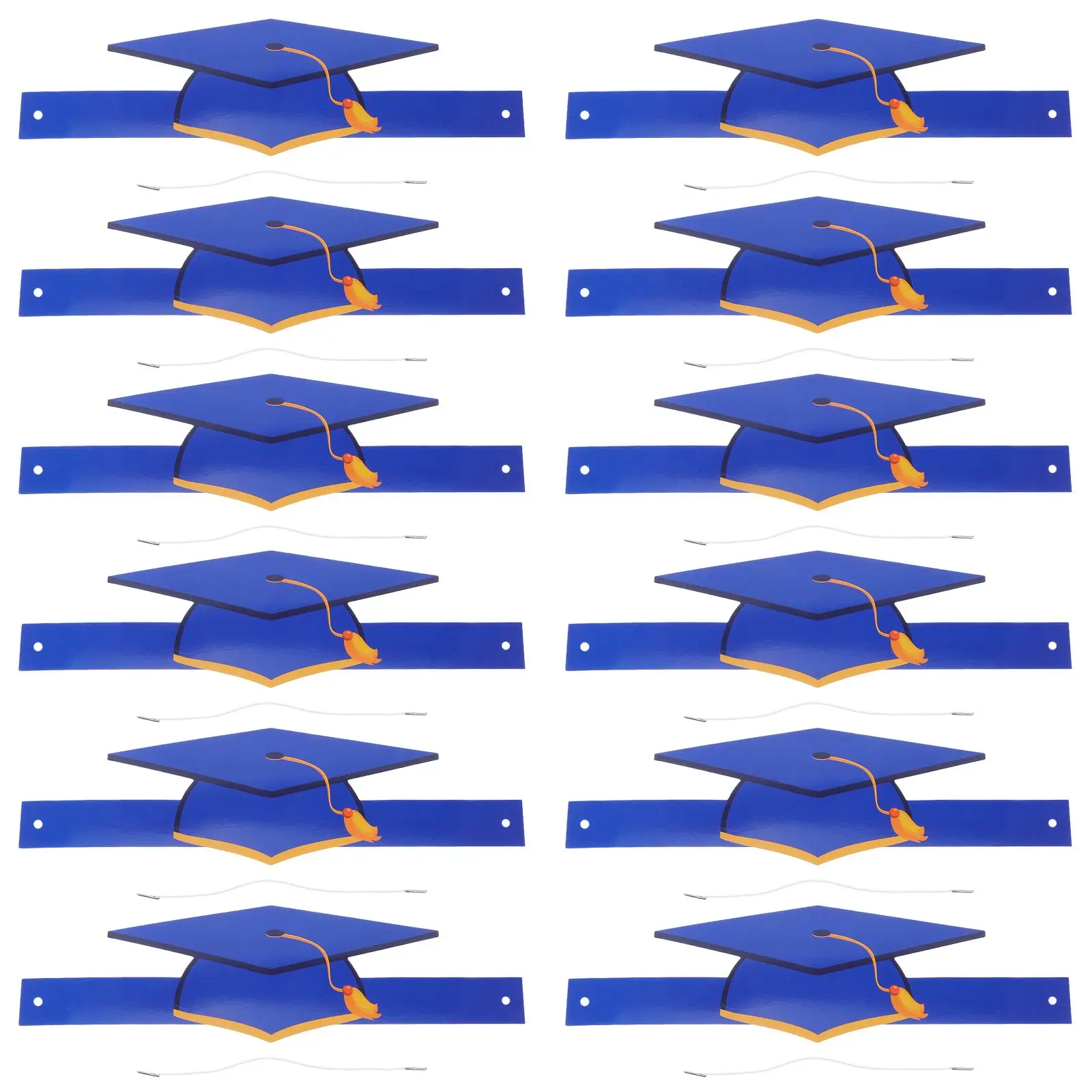 

36 Pcs Navy Doctor Paper Hat Graduation Caps Bulk Makeup Costume Props Party Favors