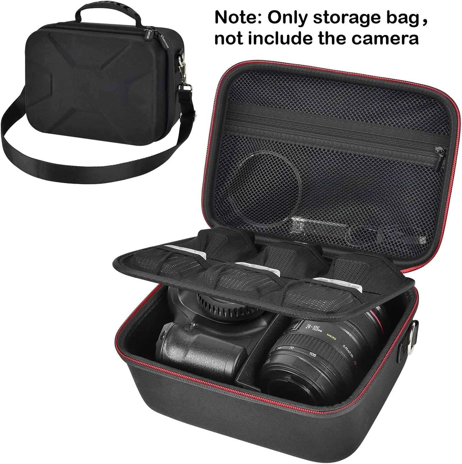 Camera Storage Bag for Canon Eos Rebel T7/R50/R100 Mark II/R50V/R10/R5/R6/R8 Mark IV/SL3 DSLR SLR Camera  (Box Only)