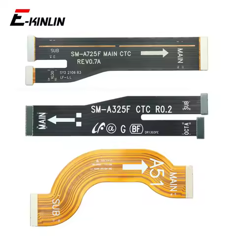 Main Board Mainboard Motherboard LCD Connector Flex Cable For Samsung Galaxy A7 A9 2018 A22 A31 A32 A51 A52 A52S A71 A72