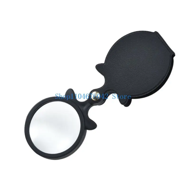 652F Efficient 10x Handheld Optical Lens For Close Up Viewing With Rubber&ABS Materials Detailed Examination Tasks