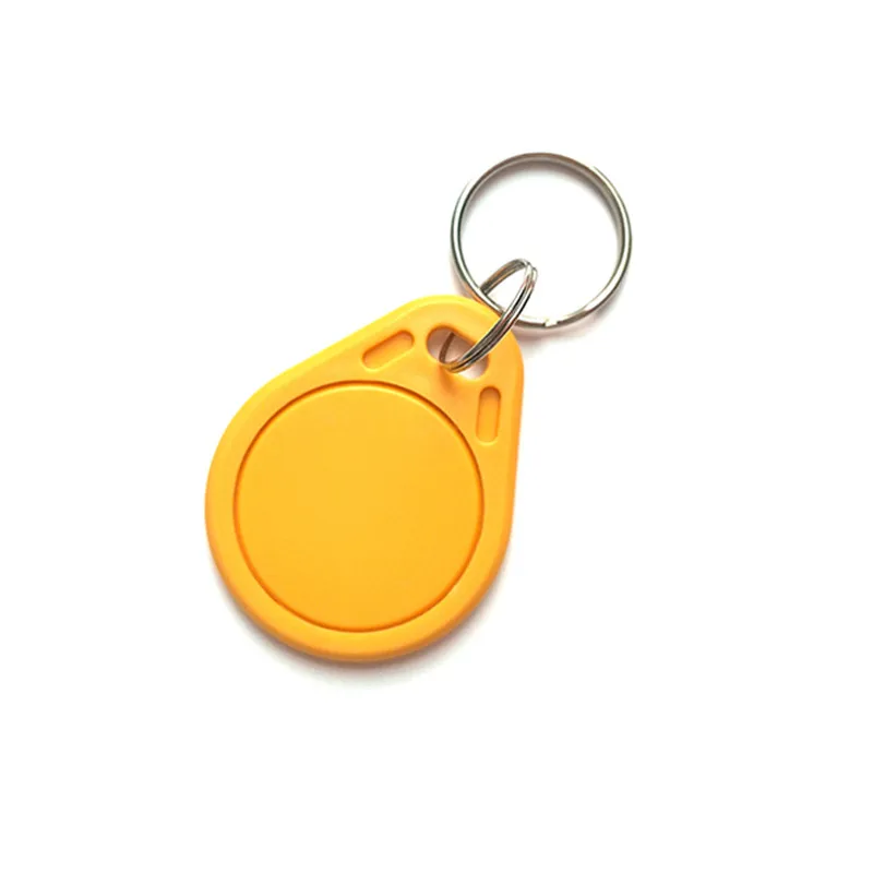 10pcs 125KHz T5577 Keyfobs Rewritable Duplicate Tag 5200 Proximity Copy Access Card ID Token Ring RFID Cloner Keychain