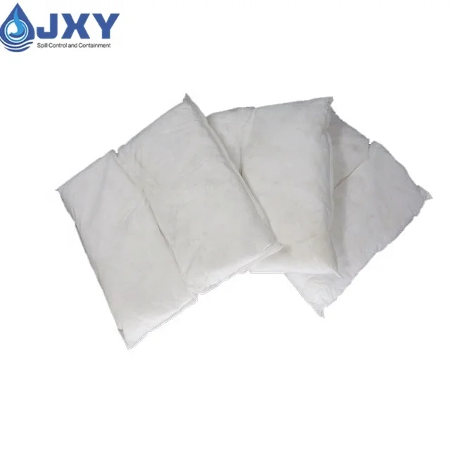 Cuscini assorbenti solo olio industriale per catturare gocce d'olio e fuoriuscite d'olio