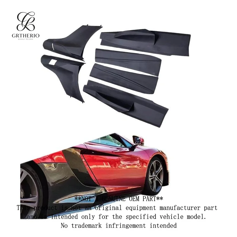 Suitable for McLaren 650S, upgraded 657LT resin skirts, foot pedals, side spoilers, car accessories