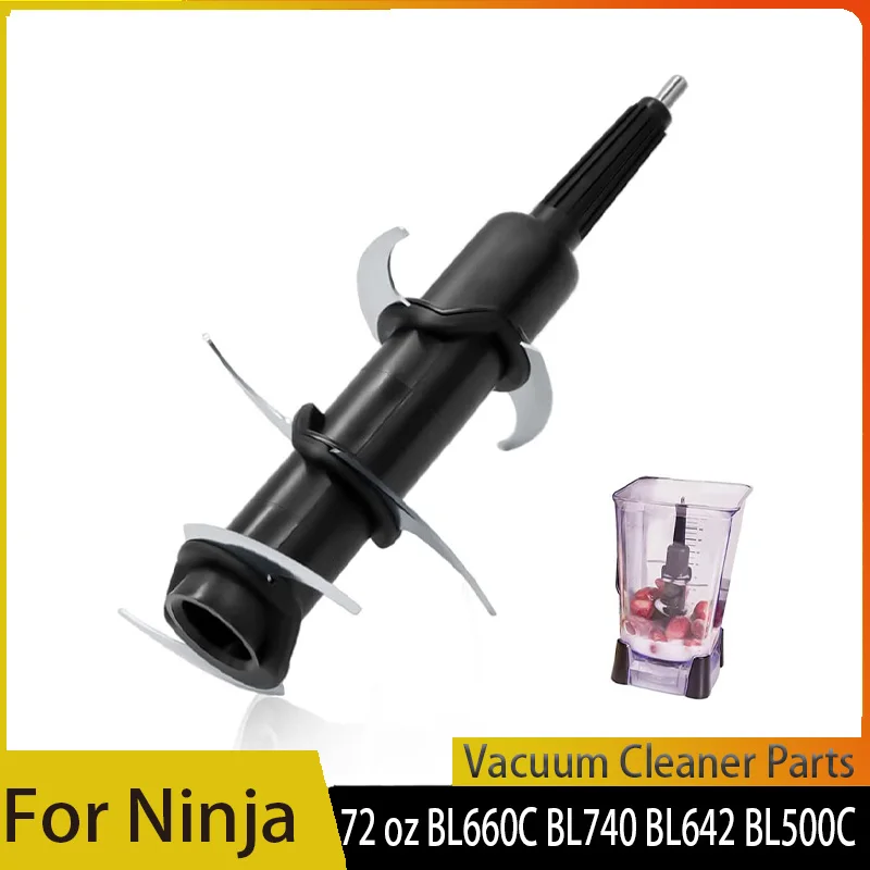 6 Blade Replacement Compatible With Ninja 72 oz Pitcher Professional Blender Model BL500 BL660 BL700 BL740  BL642 Blender Parts