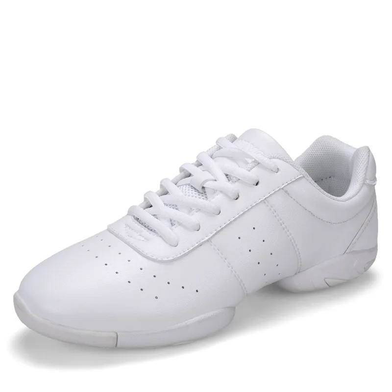 Competitive Child Aerobics Shoes Soft Bottom Fitness Shoes Men Women Jazz Shoes Professional Training Dance Sneakers Children