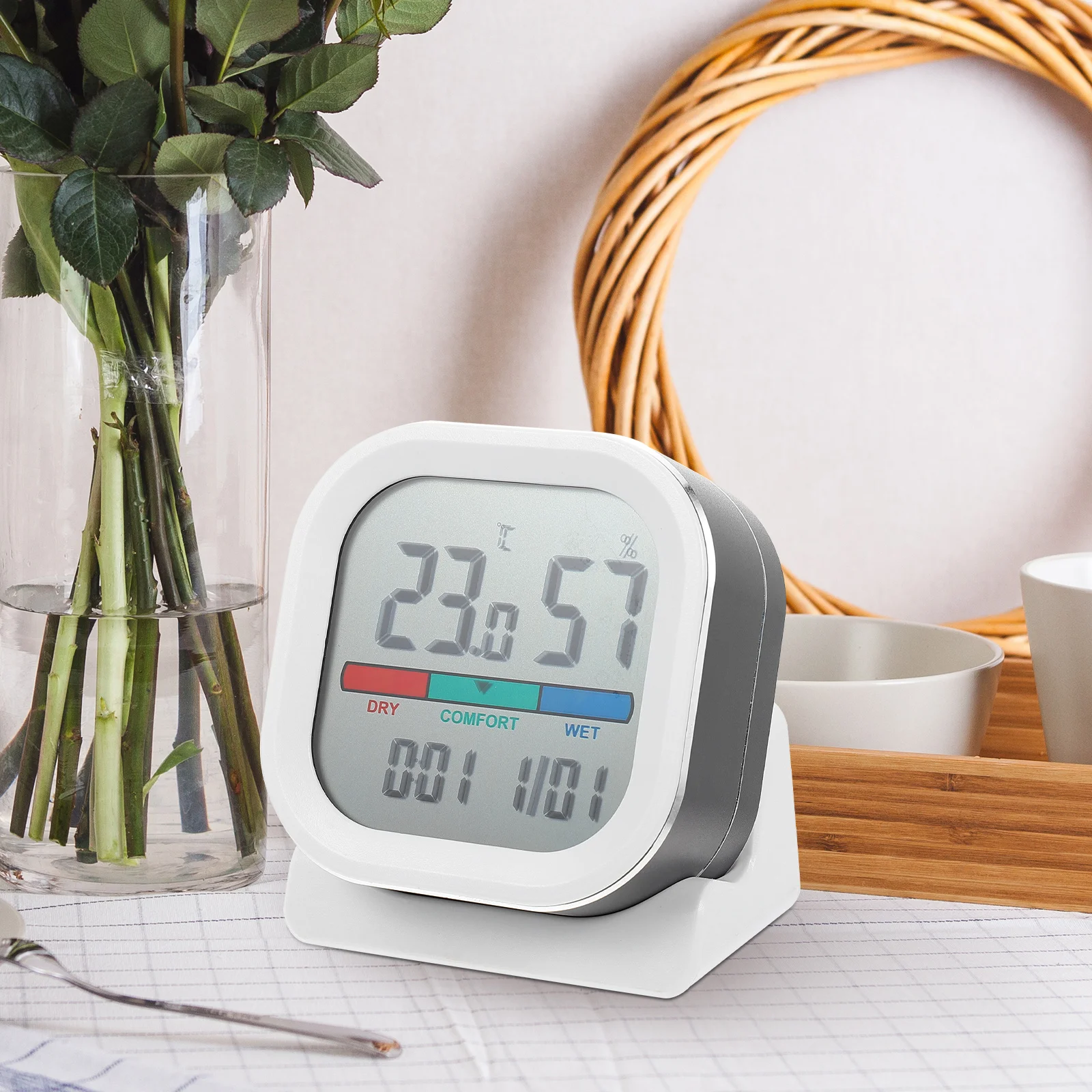 

Digital Hygrometer Thermometer Temperature Measuring Tool ABS Mini Size Home Baby Room Electronic Temp Gauge