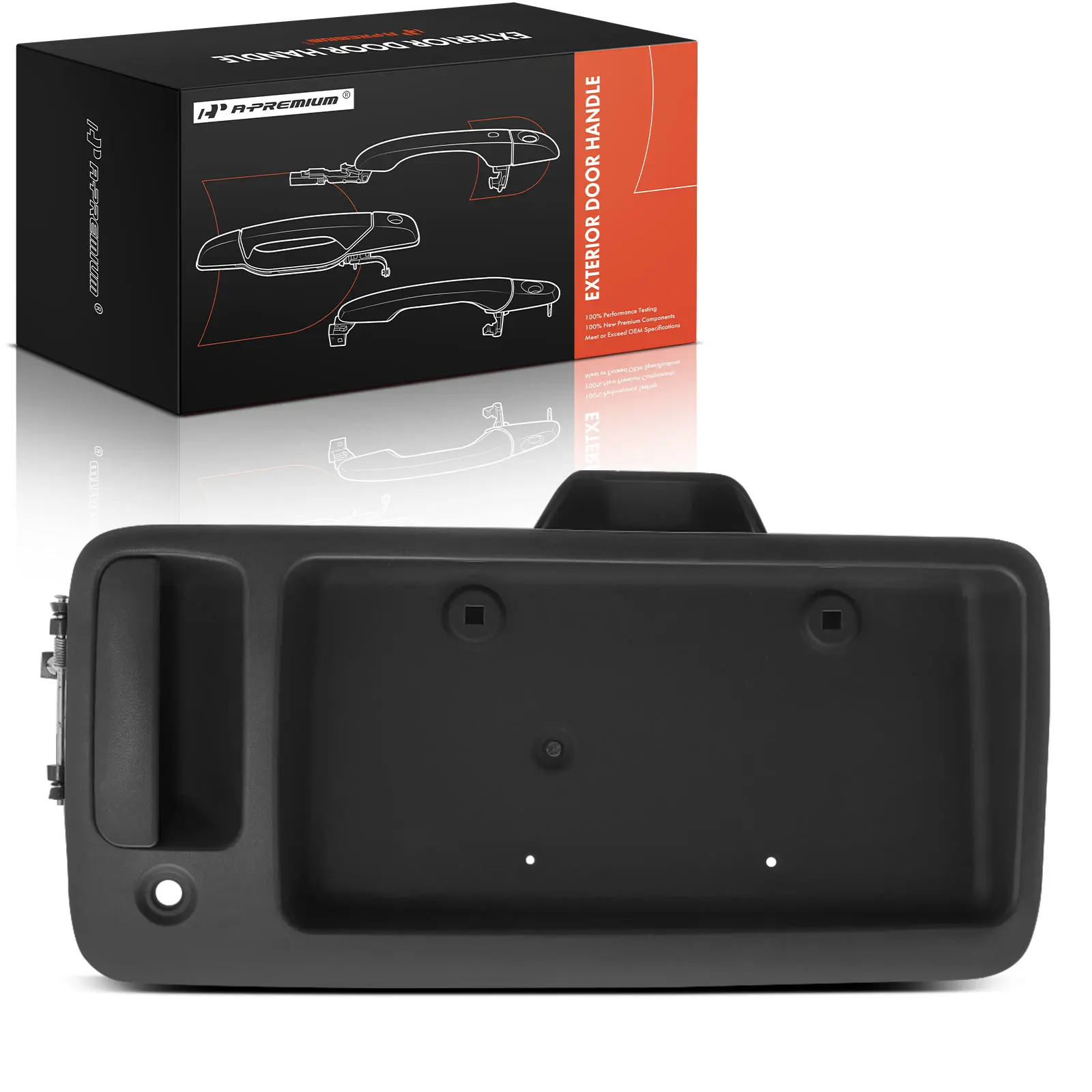 A-Premium Passenger Rear Cargo Green Exterior Door Handle for Chevrolet Express 1500 Express 2500 Express 3500 1996-2002