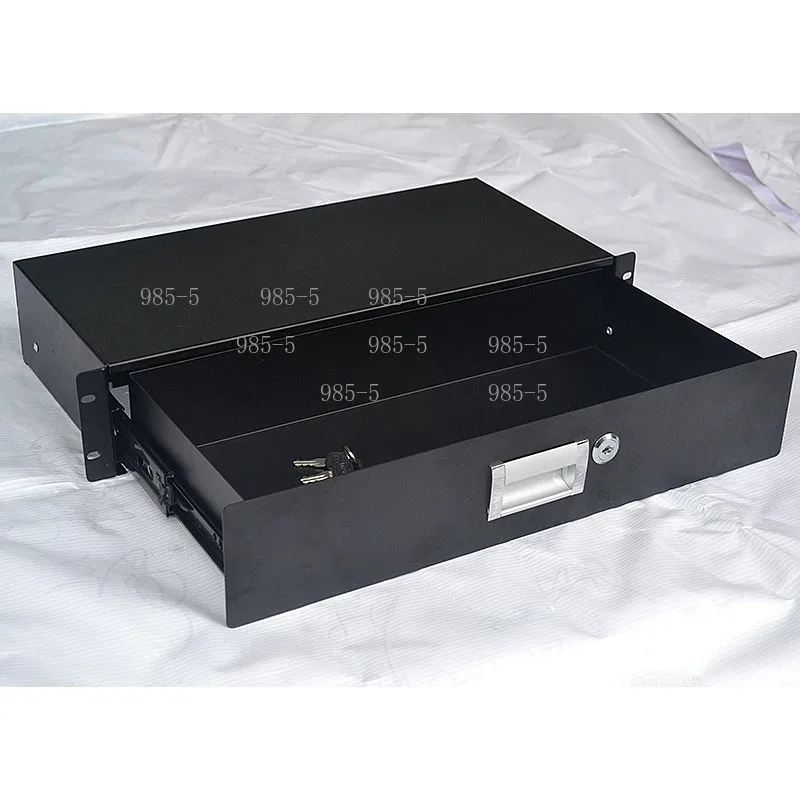 Microphone Flight Case Drawer Universal 2U Engineering Room Cabinet Drawer
