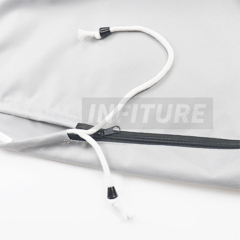 600D 6-225HP Full Outboard Motor Engine Boat Cover Grey Waterproof Anti-scratch Heavy Duty Outboard Engine Protector