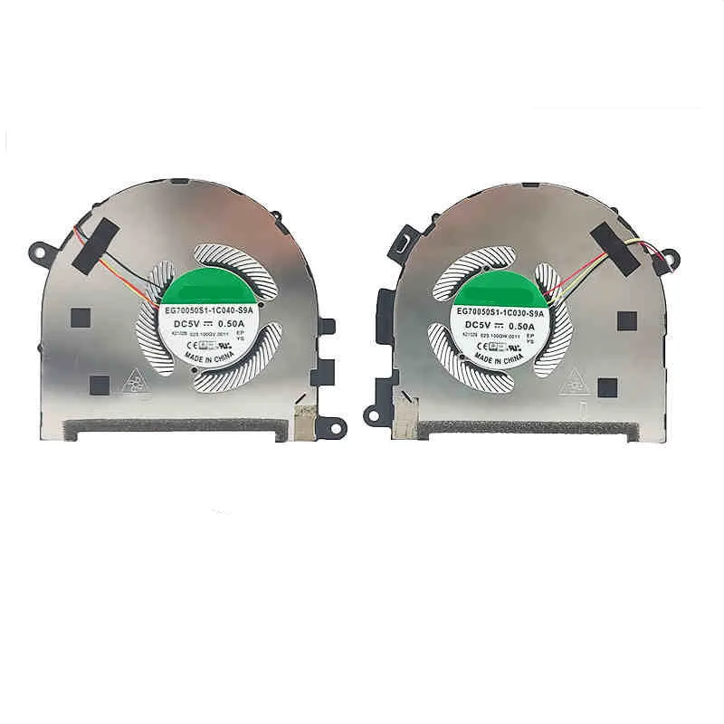 

Laptop CPU Cooling Fan GPU Cooler Fans For Lenovo Yoga C940-15IRH 9-15IMH5 EG70050S1-1C040-S9A EG70050S1-1C030-S9A DC5V 0.5A