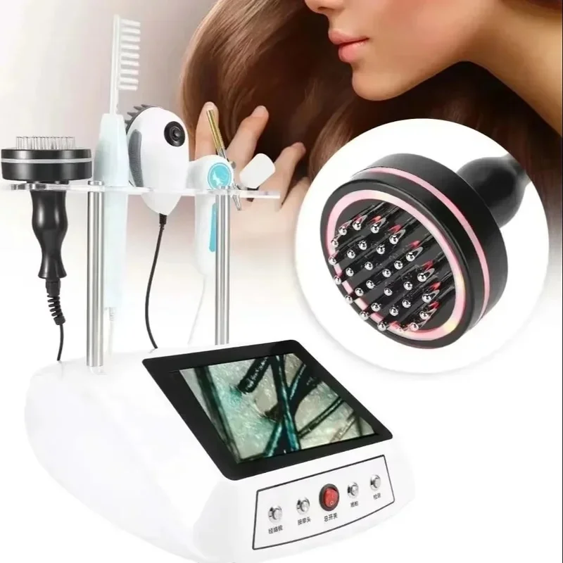 Professional Nano Sprayer Hair Scalp Treatment Machine  Hair Regrowth Analysis & Follicle Detection Scalp Massager for Salon Use