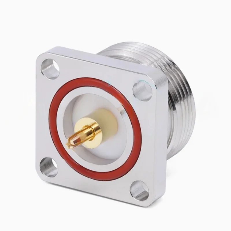 

1pc 4240-344 DIN Female Jack to QC Male adapter with 4 hole flange fixed Bird 4240-344 connector Adapter