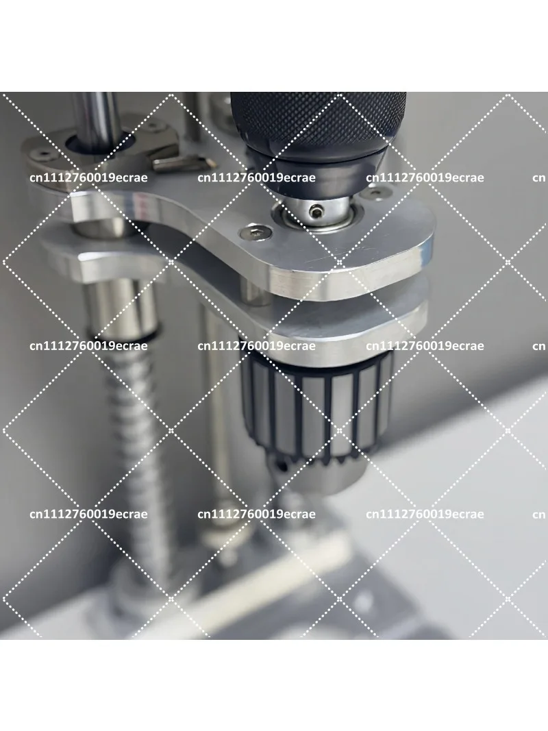 Vertical Drilling Bracket 25cm Optical Axis Drill Chuck 1-10mm Hand Aluminum Profile Support for Electric Drill