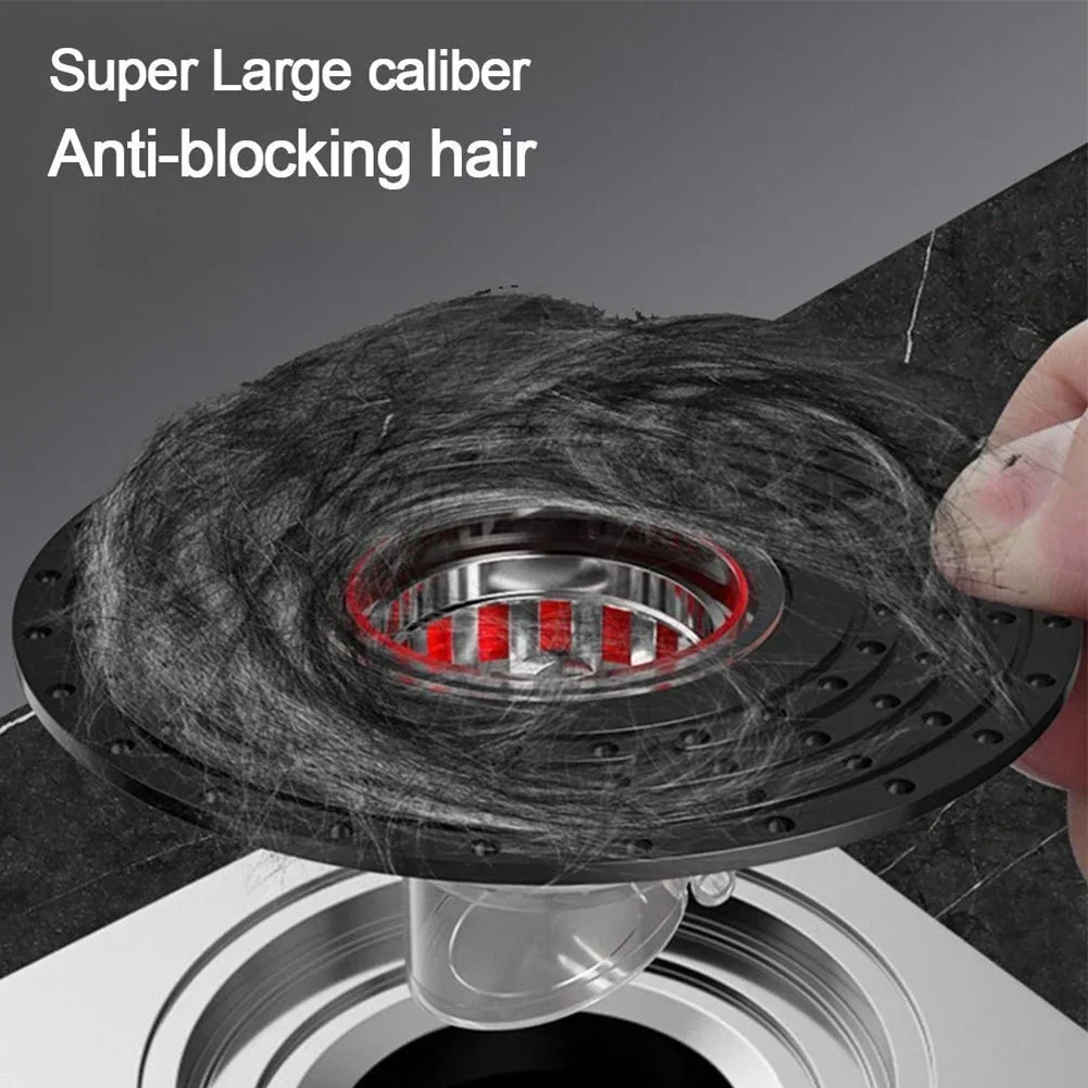 Shower Floor Drain Core Shower Floor Strainer Cover Toilet Sewer Anti-Odor Plug ABS Toilet Sewer Bathroom Accessories