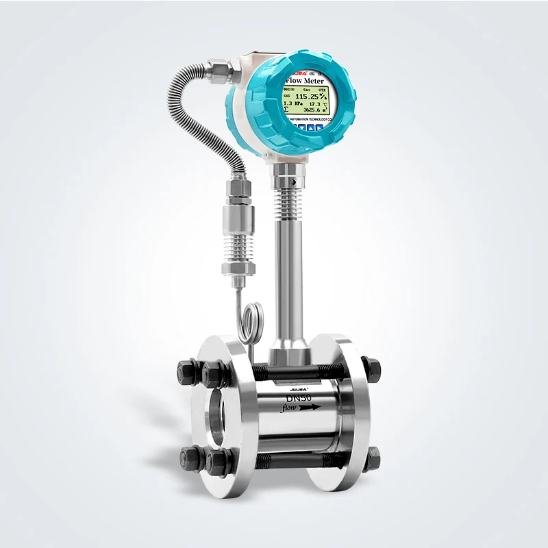 

High Precision Digital Air Compressor O2 CO2 Flowmeter Display Steam Flow Meter