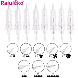50/100Pcs Replacement Bayonet Tattoo Cartridge Micro Needles 1R 2R 3R 3F 5R 5F 7R 7F for MYM Lip Derma Tools Microblading Needle