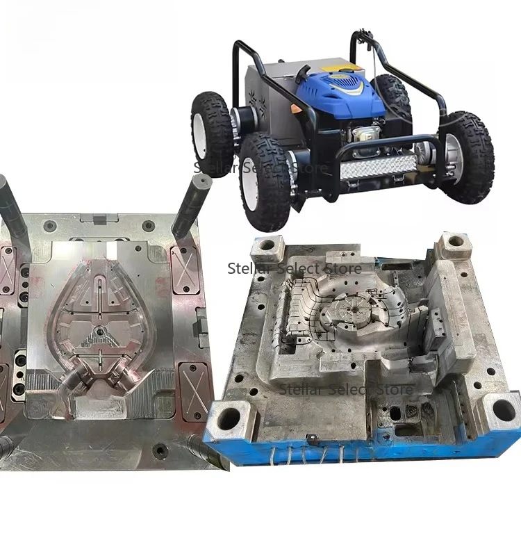 ABS PC PP PVC PE Household Appliance Lawn Mower Part Cold Runner P20 Plastic Moulding Manufacturer Mold