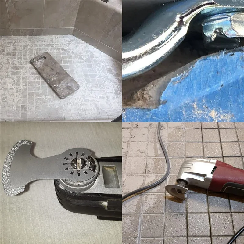 A92p 20 pçs lâmina de diamante multiferramenta para remoção de rejunte ferramenta oscilante alvenaria telha concreto remoção lâminas xg8020s