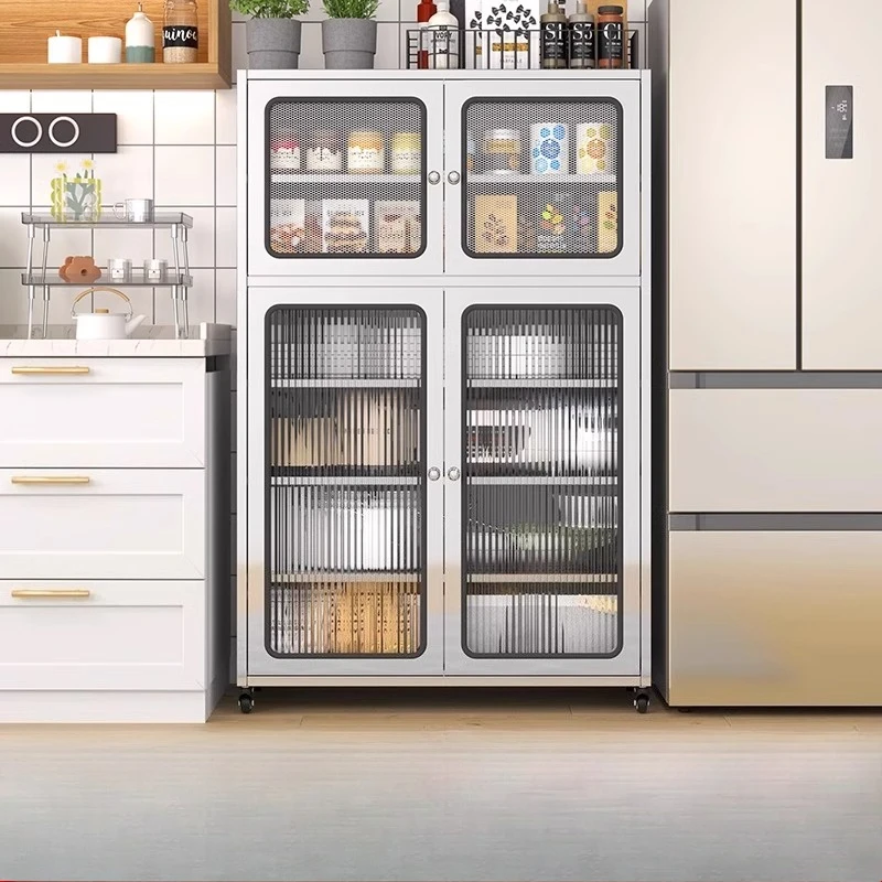 

304 stainless steel side cabinet wall integrated dining cabinet kitchen locker household dining room storage cabinet side