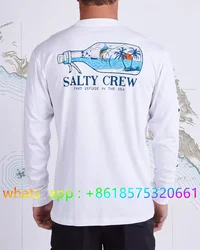 Fishing Clothing Mens Long Sleeve Performance T-shirt Sun Protection Breathable Angling Shirt Navigation Gear Camisa De Pesca