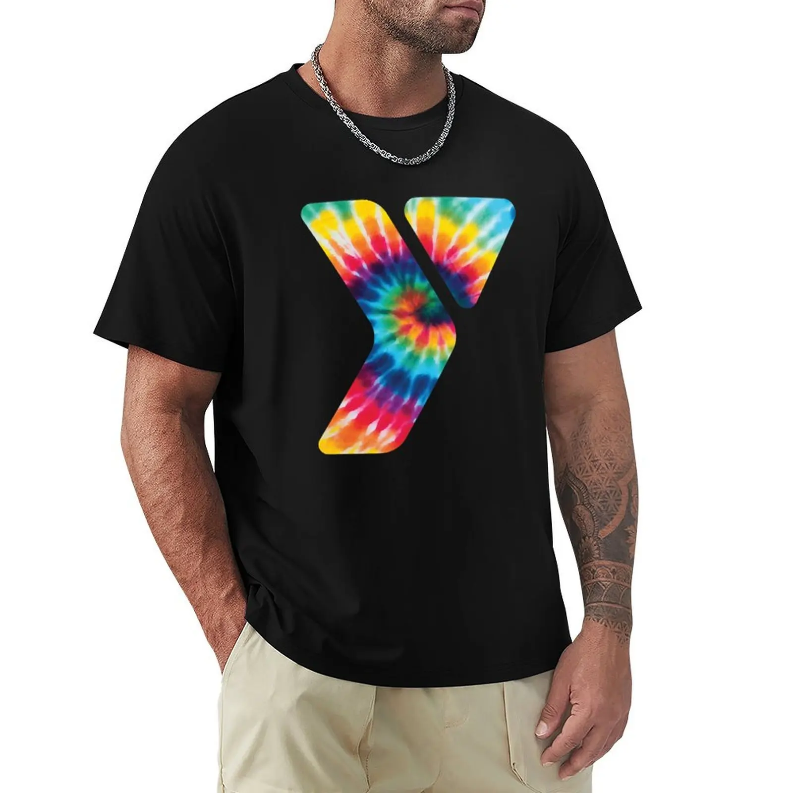 

YMCA T-Shirt No Iron Casual Short Sleeve Top