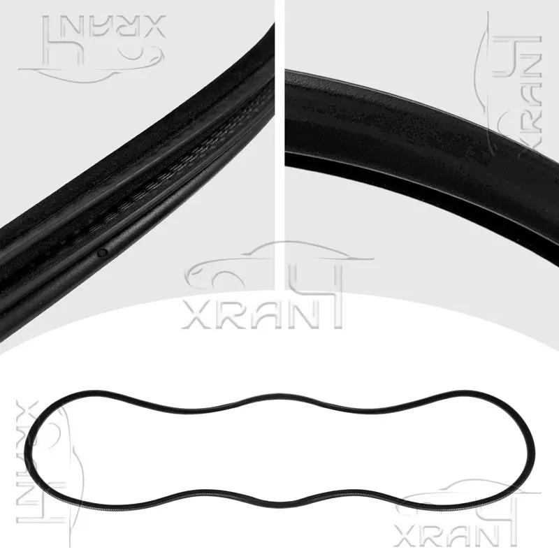 Rear Door Seal Edge Protection Weatherstrip for BMW 5 Series F10 F18 528i 535i 550i M5 2011-2016 51727278506