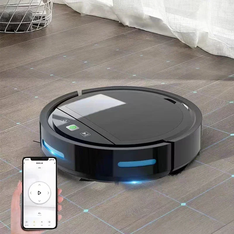 

Mi Robot Vacuum Cleaner APP And Voice Control Sweep And Wet Mopping Floors&Carpet Run Auto Reharge Tool Dus