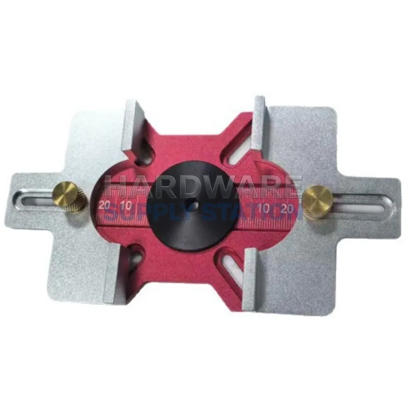 

Инструмент для сверления и нарезания пазов 2-в-1, из алюминиевого сплава, с точным позиционированием, вспомогательный инструмент для электрического сверления и нарезания пазов