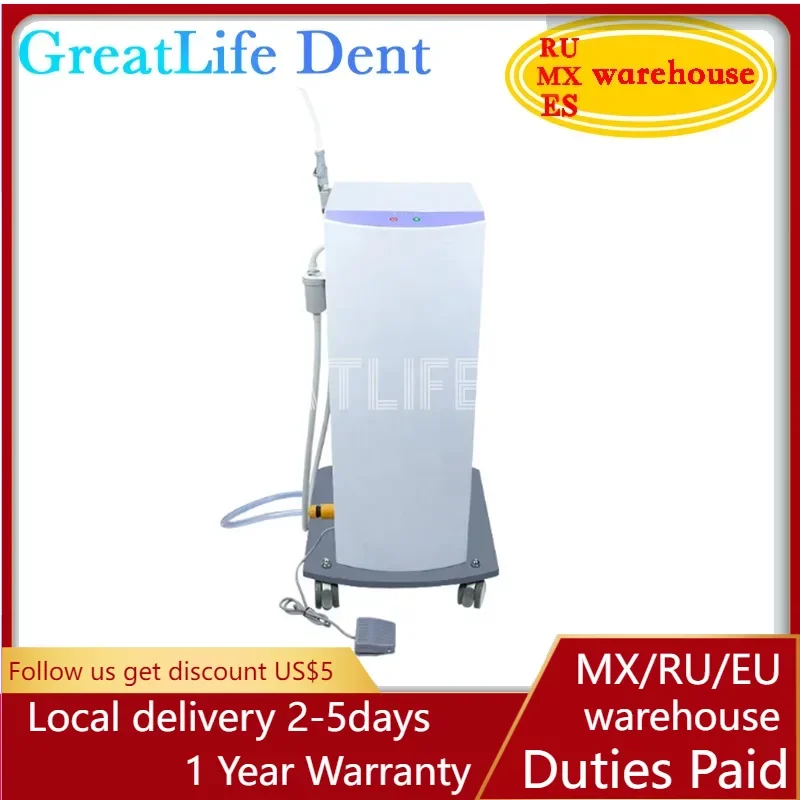 

GreatLife Dent Movable Portable Low Noise Vacuum Pump Dental Oral Machine System Dental Suction Unit Dental Suction