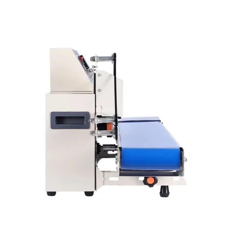 

PM-1800 Автоматический полиэтиленовый пакет, машина для запечатывания твердых чернил, новый пищевой непрерывный ленточный упаковщик, принтер с датой истечения срока годности, дерево