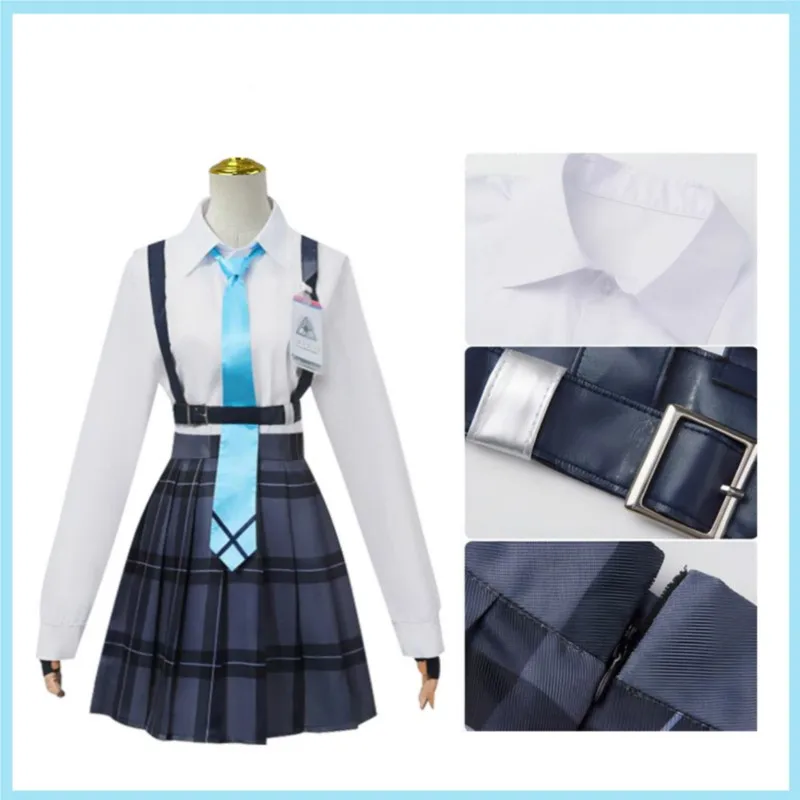 Jogo azul arquivo takanashi hoshino cosplay traje takanashi hoshino peruca japão jk uniformes escolares mulher kawaii campus terno