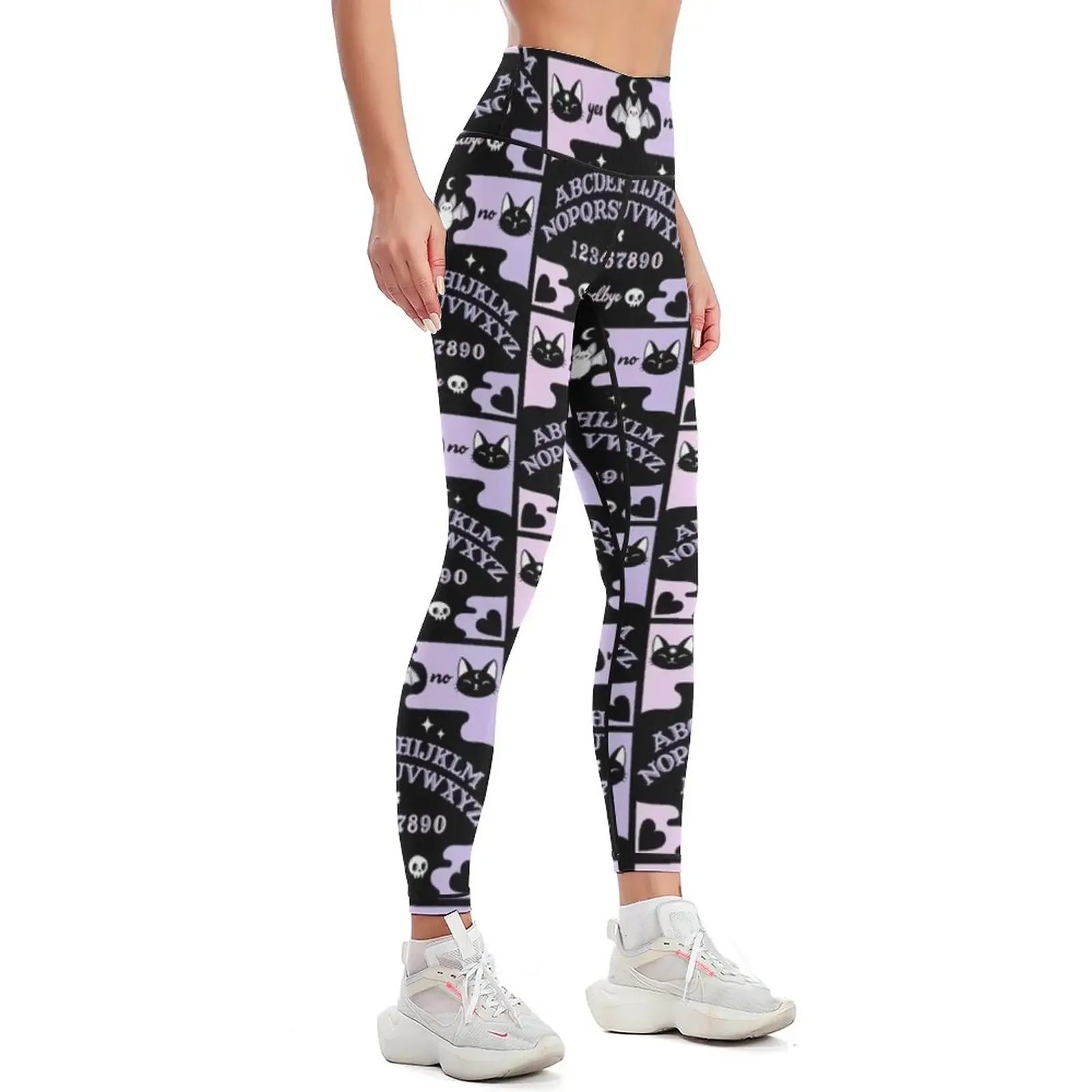 Cute Ouija // Pastel | Nikury Leggings Women's sports pants Fitness clothing Female legging pants Womens Leggings