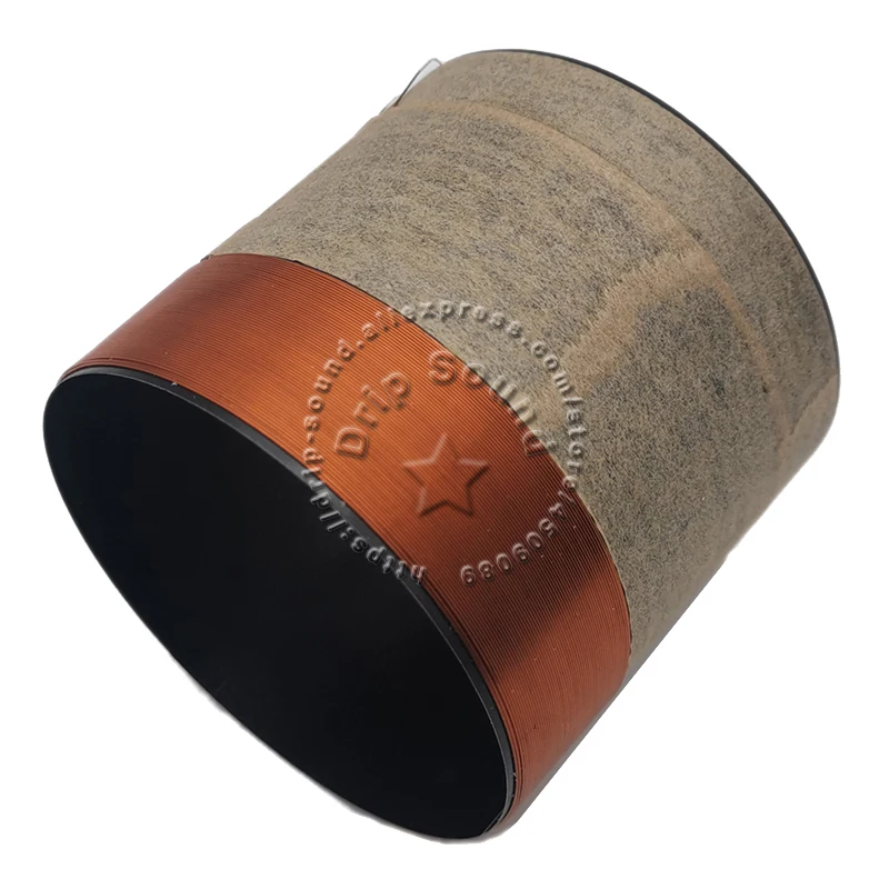 26mm-75.5mm 7-8Ohm BASV 4-warstwowy okrągły przewód miedziany głośnik basowy cewka drgająca głośnik głośnik głośnik głośnik części do naprawy