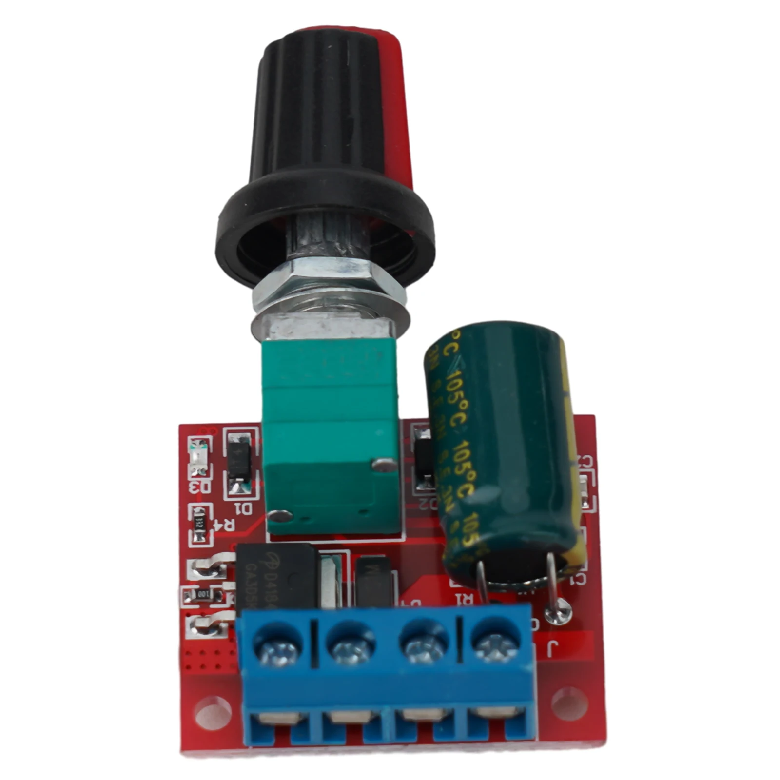 PWM 12V DC Motor Speed Controller Module 5A 2A 4.5-35V/DC1.8-15V Low Voltage Adjustable Drive Voltage Regulator Speed Controls