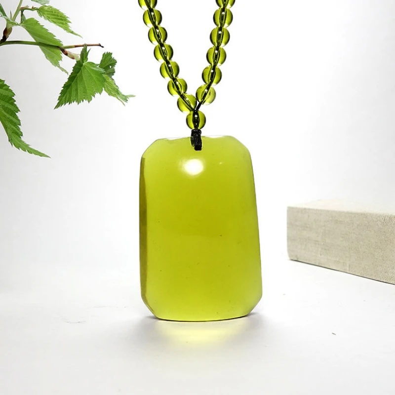 Dominican Lamper Safe Plague Pendant Amber Honey Wax Simple Versatile Pendant