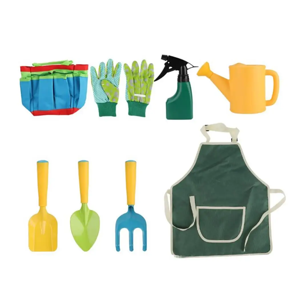 

Kids Garden Toy Set Beach Educational Gardening Tool Birthday Gift 10
